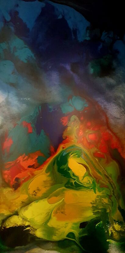 EVOLUZIONE 1 - a Paint Artowrk by Claudia Alessandra Tenani